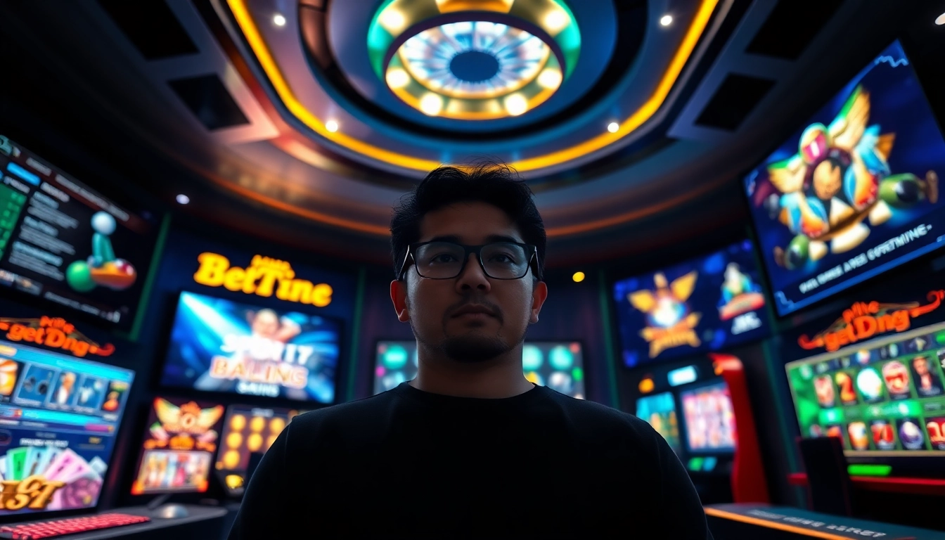 Exciting online gambling scene featuring ev88win.live with engaging casino games and vibrant digital interface.